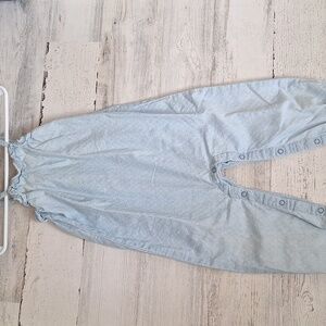 7 For All Mankind Size 18 months Blue Sleeveless Long Romper